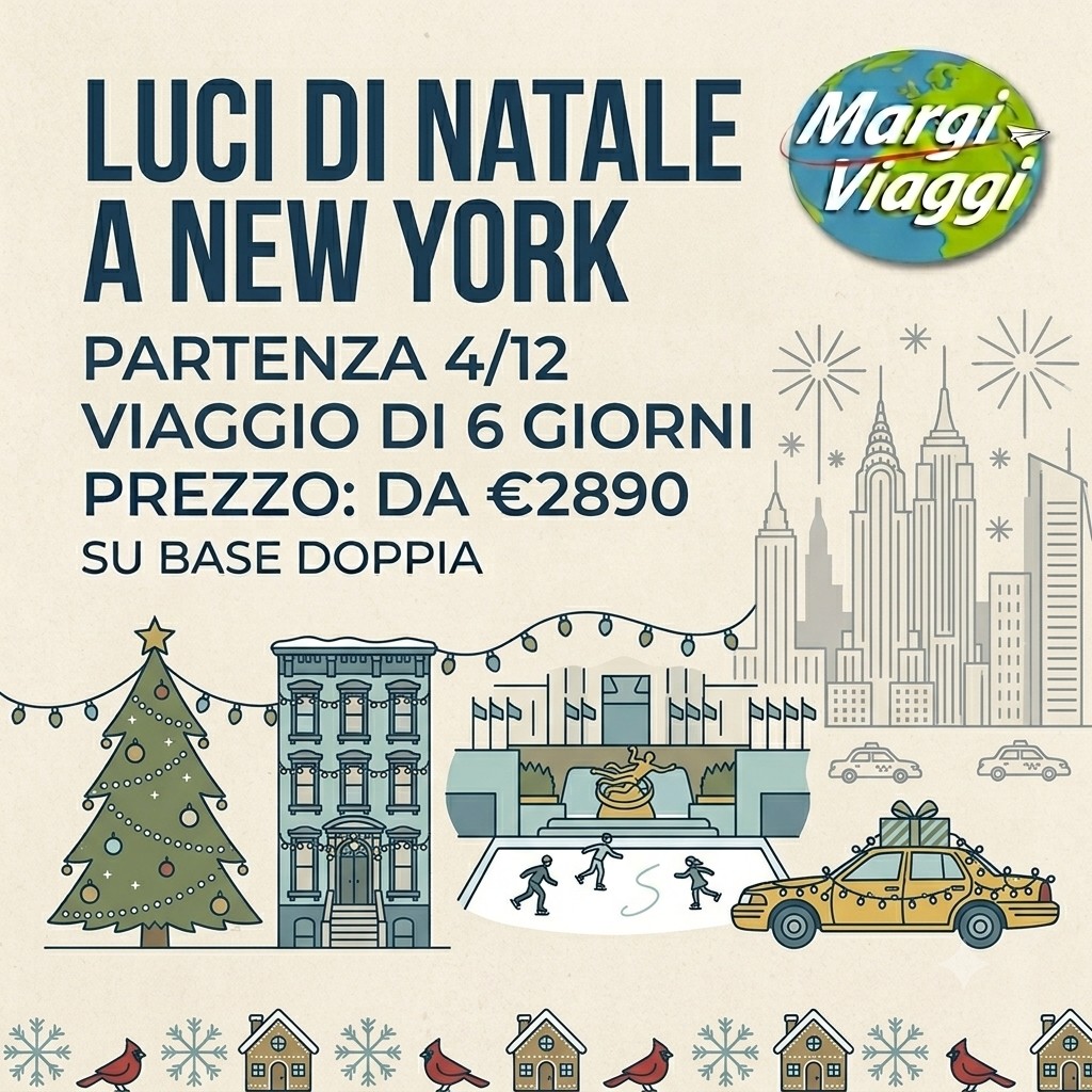 Luci di Natale a New York